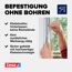 Fensterfliegengitter 'Sun Protect' anthrazit 130 x 150 cm