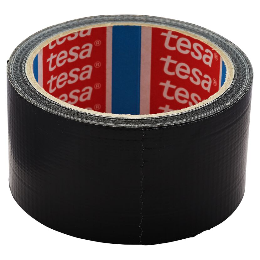 Schwarzes tesa Extra Power Gewebeband