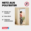 Fensterfliegengitter/Türfliegengitter 'Comfort' bodentief anthrazit 120 x 240 cm