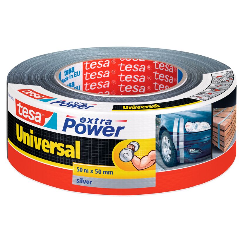 Klebeband 'extra Power Universal' silber 50 m