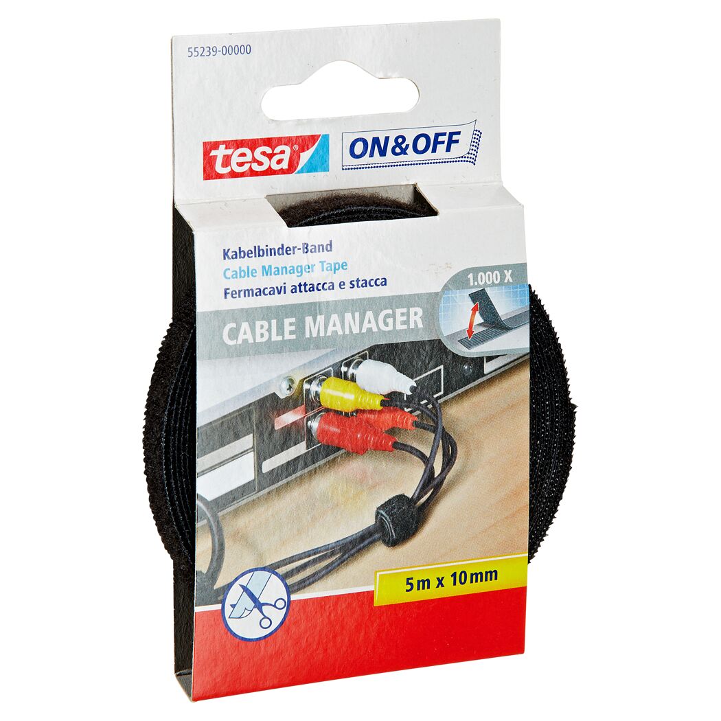 tesa On & Off Kabelbinder-Band