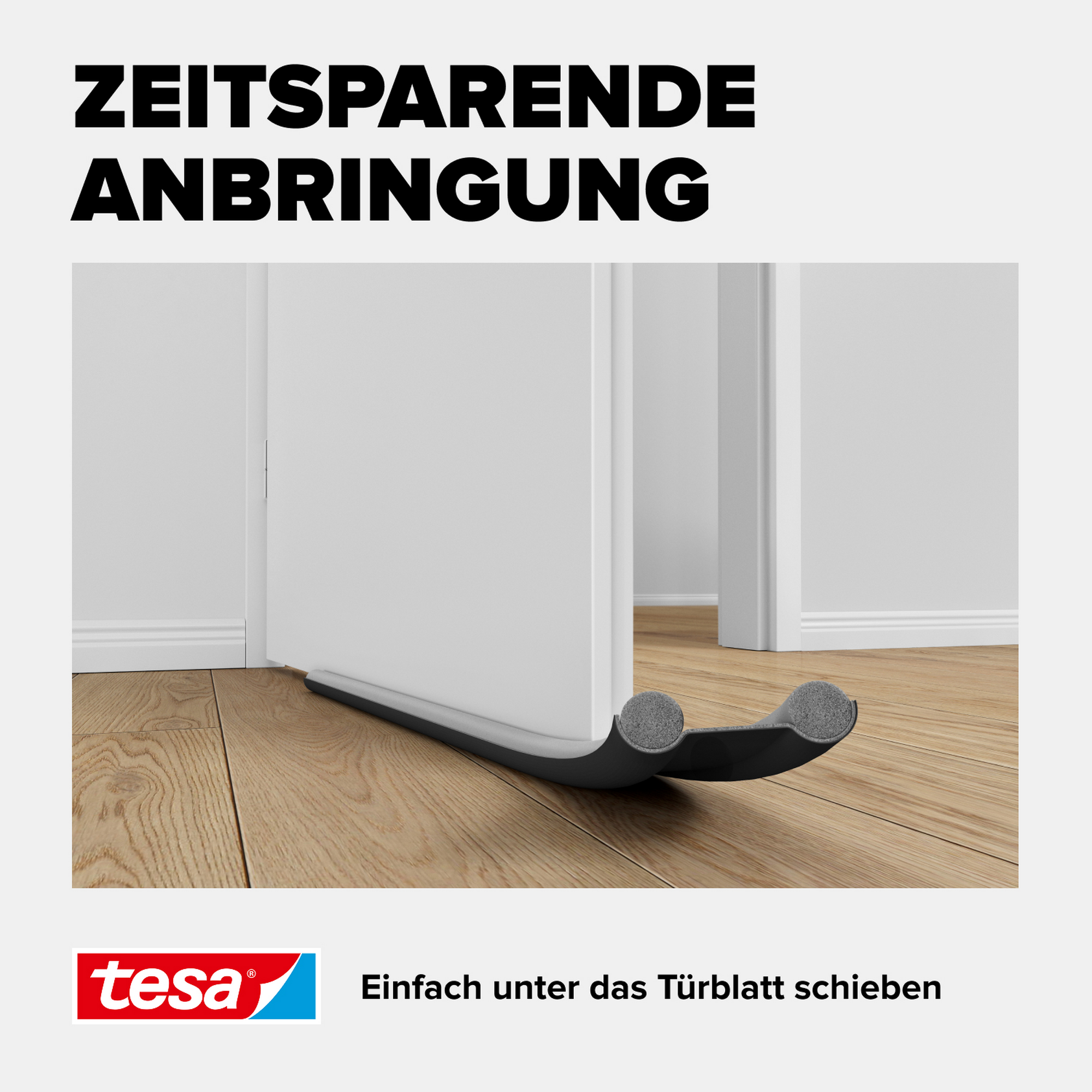 Türbodendoppeldichtung 'Insulation' grau 95 x 2,5 cm