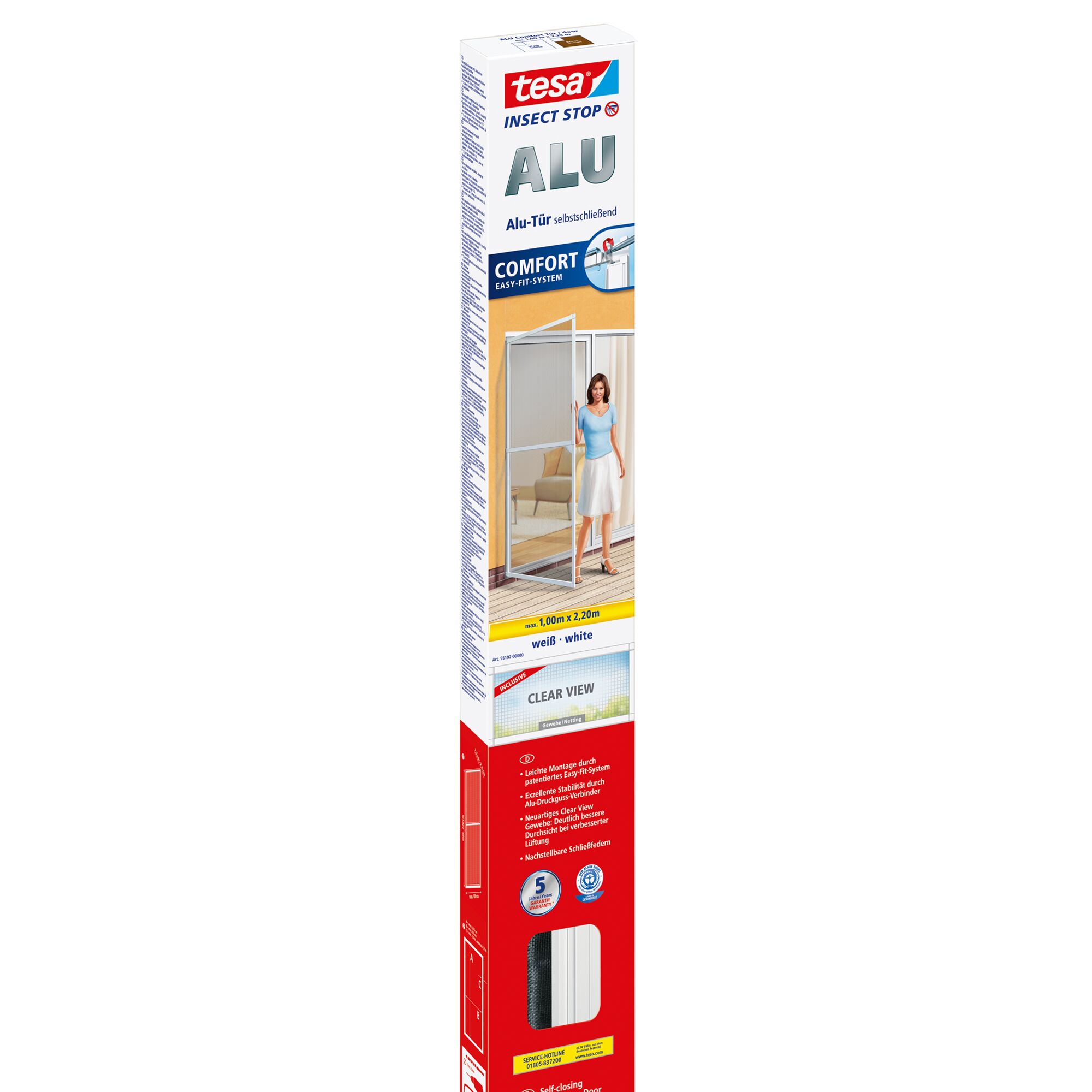 Tesa Insect Stop ALU Comfort Fliegengitter Tür