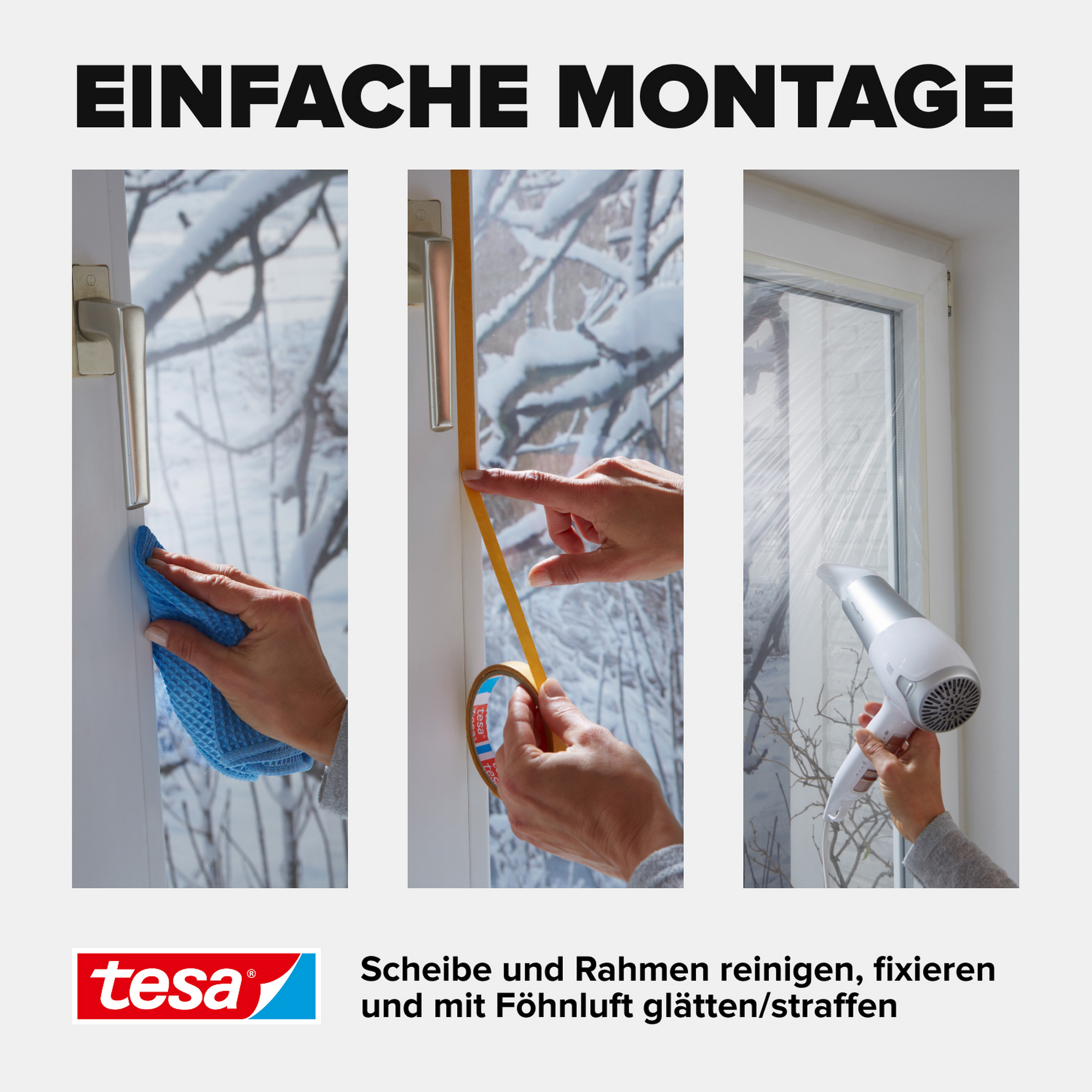 Fensterisolierfolie 'Insulation' 170 x 150 cm