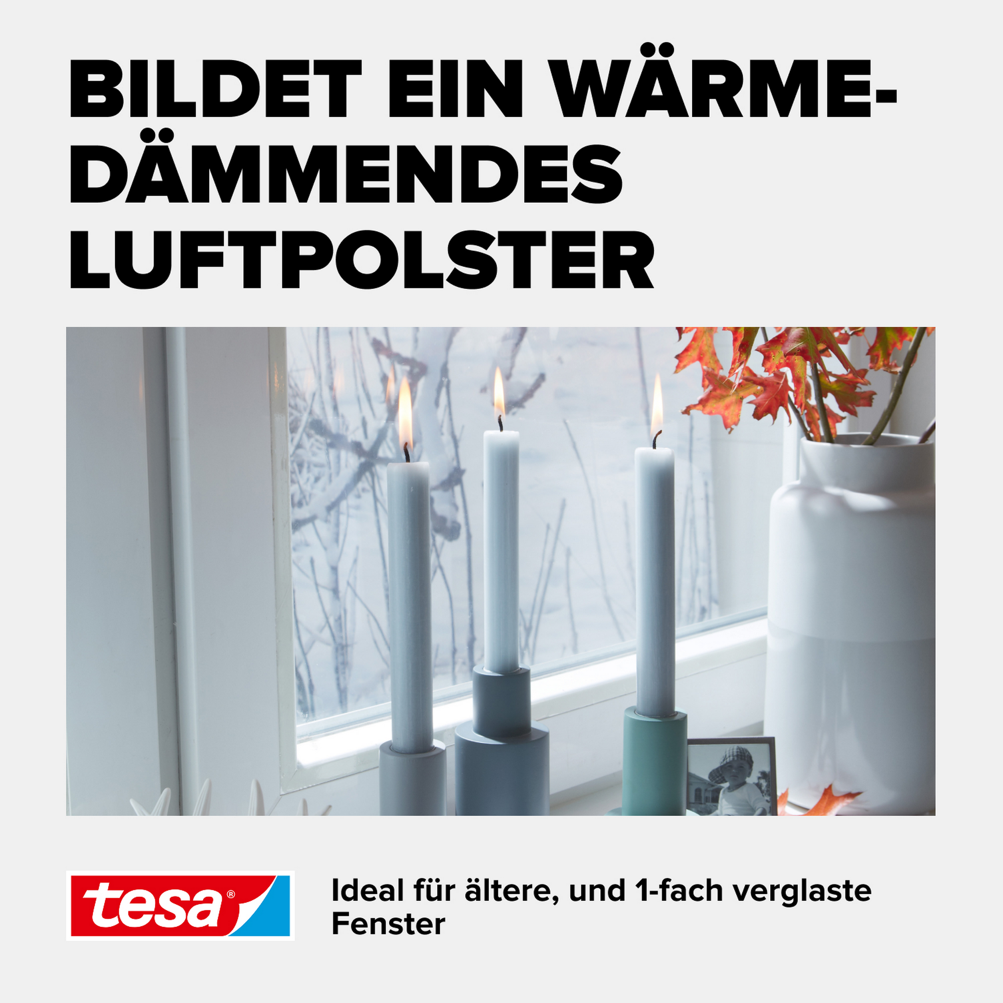 Fensterisolierfolie 'Insulation' 400 x 150 cm