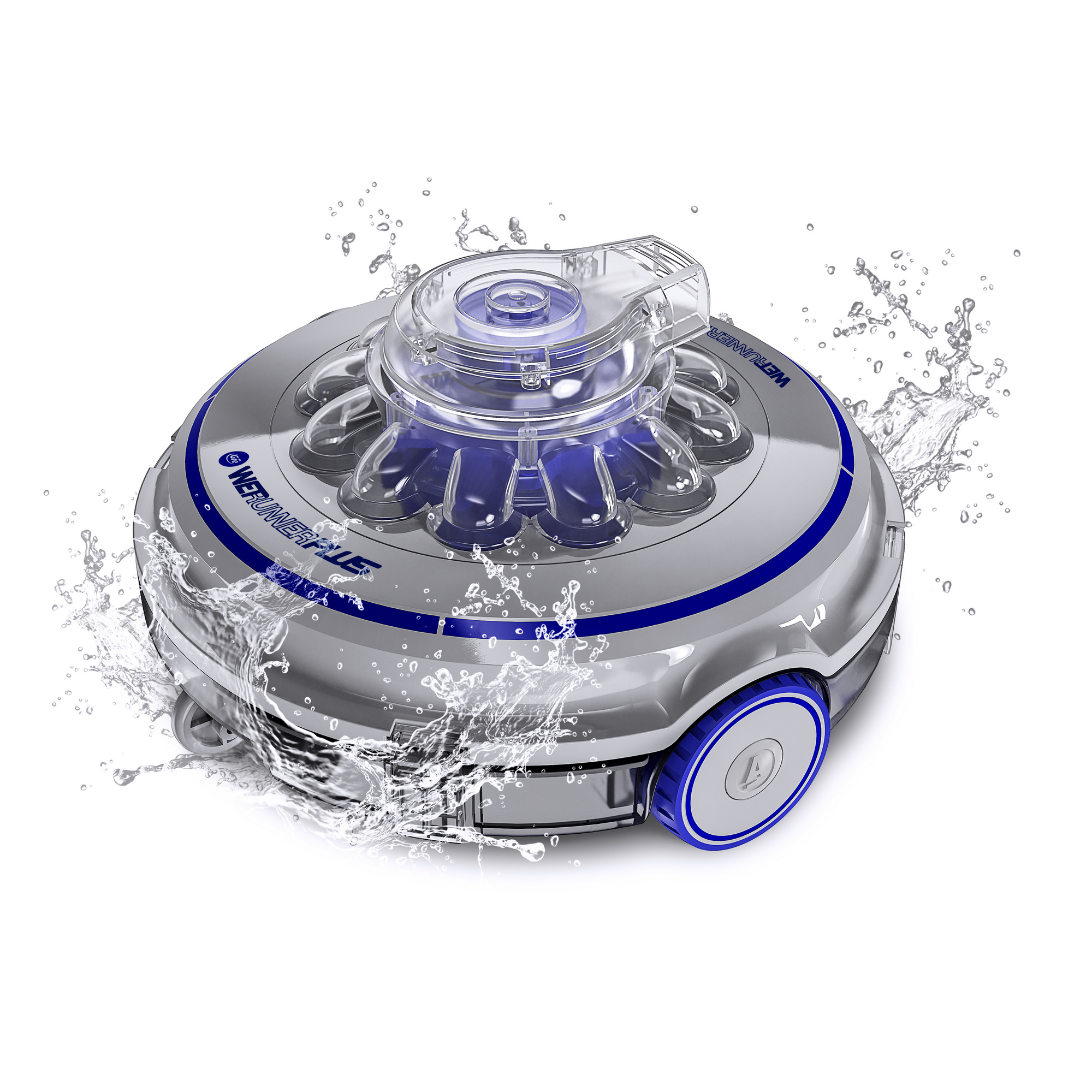 Akku-Poolroboter 'Wet Runner Plus' grau/blau + product picture