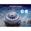 Poolreinigungsroboter Werunner Plus reinigt Poolboden