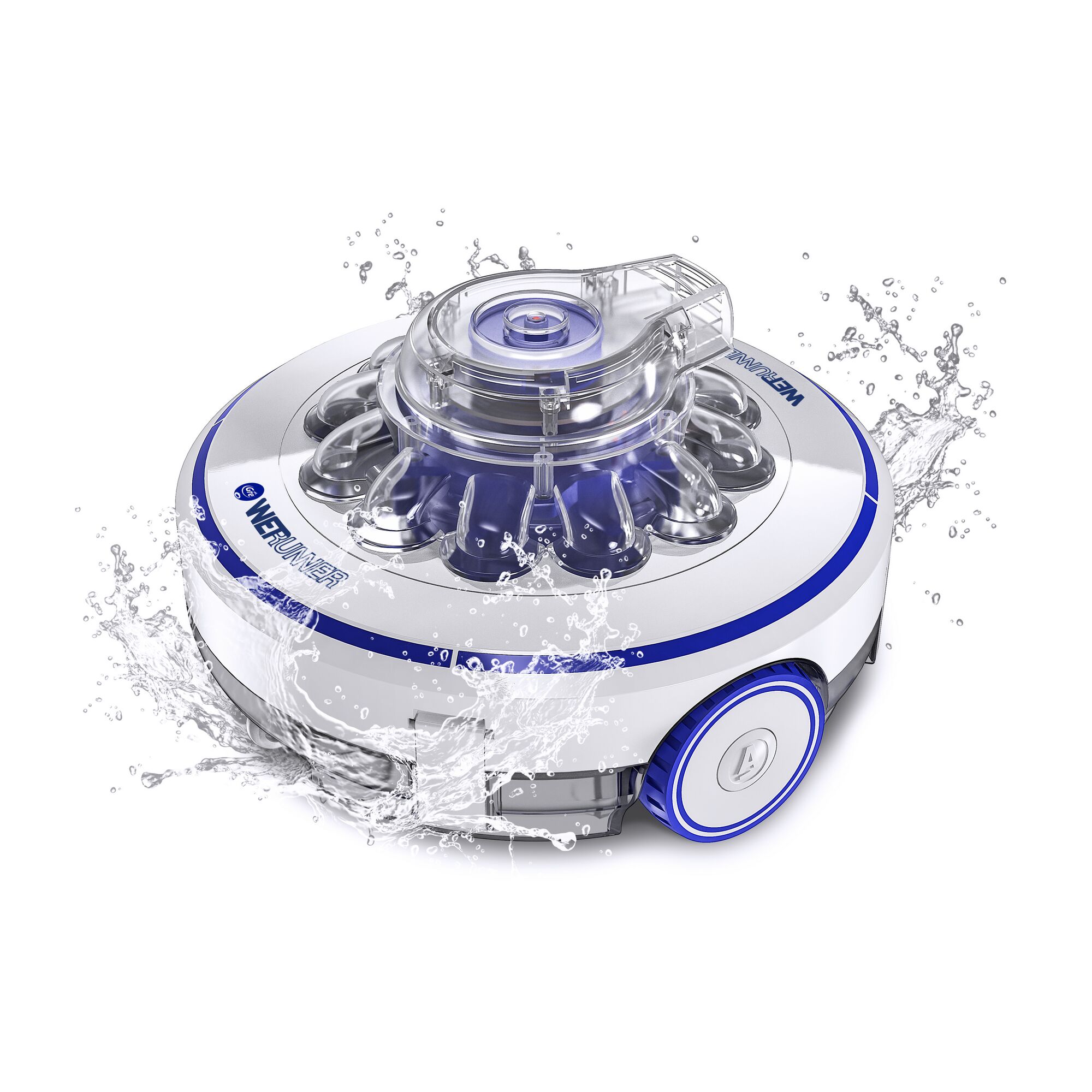 Poolroboter Werunner im Wasser