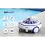 Poolroboter von Werunner neben einem Pool
