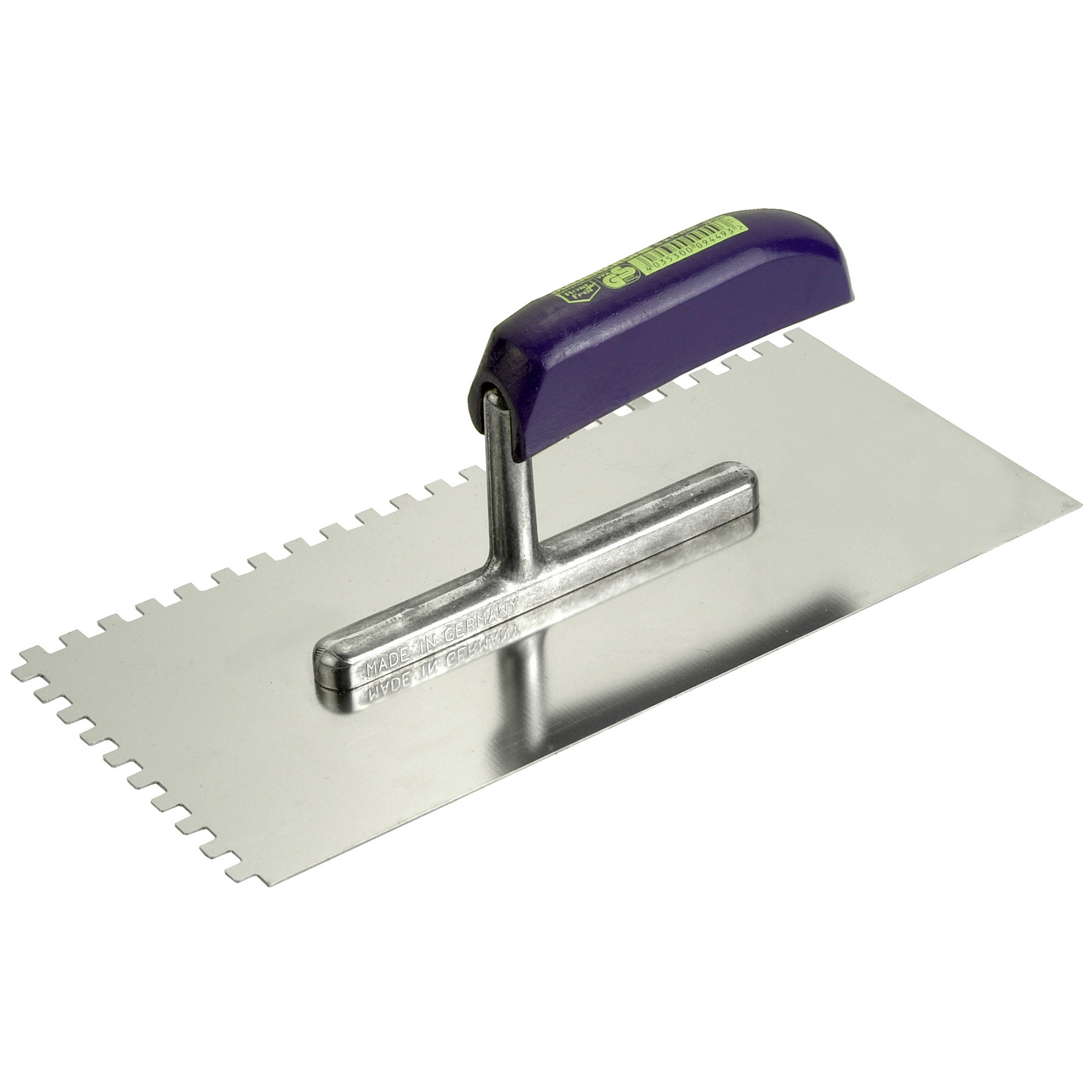 Zahnglättekelle 280x130/ 6x 6mm rf.