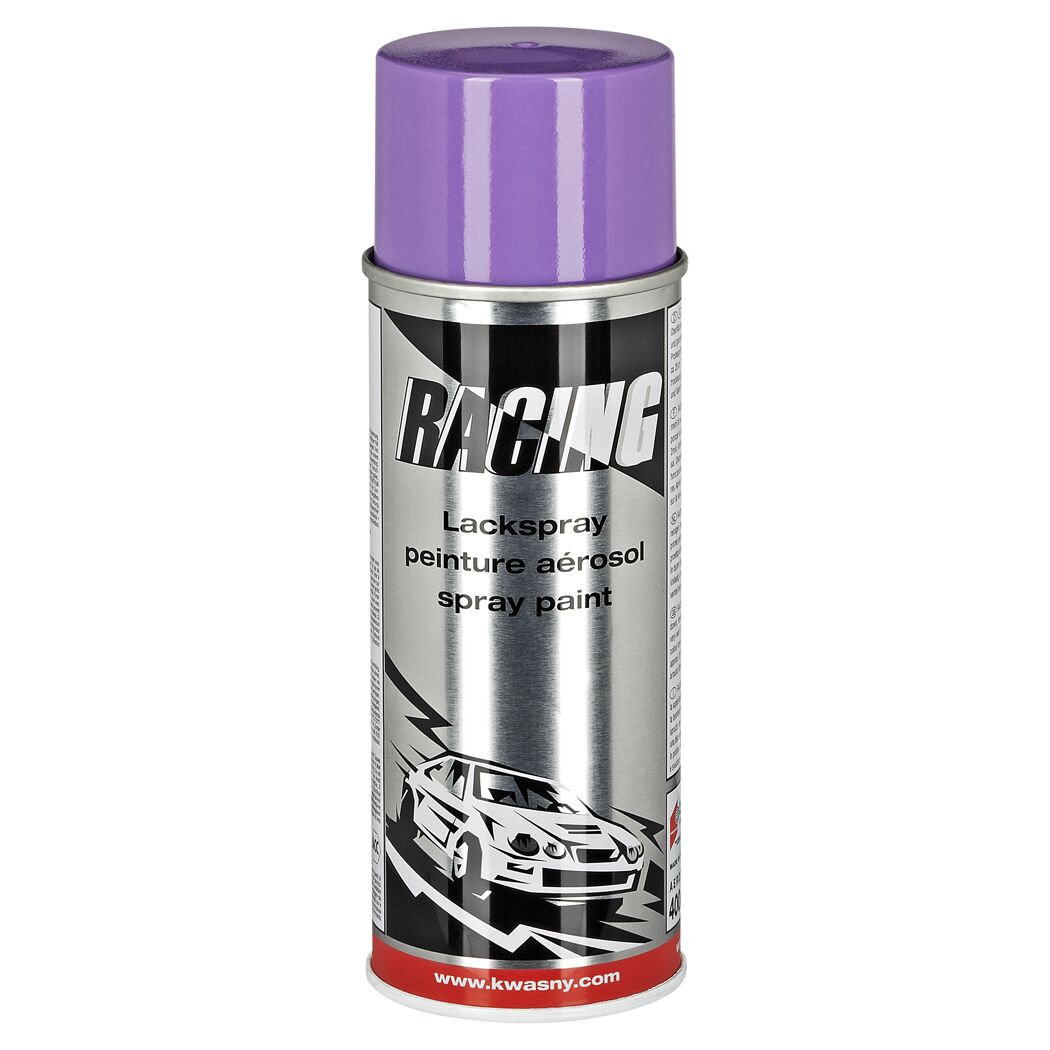 Lila Lackspraydose Racing