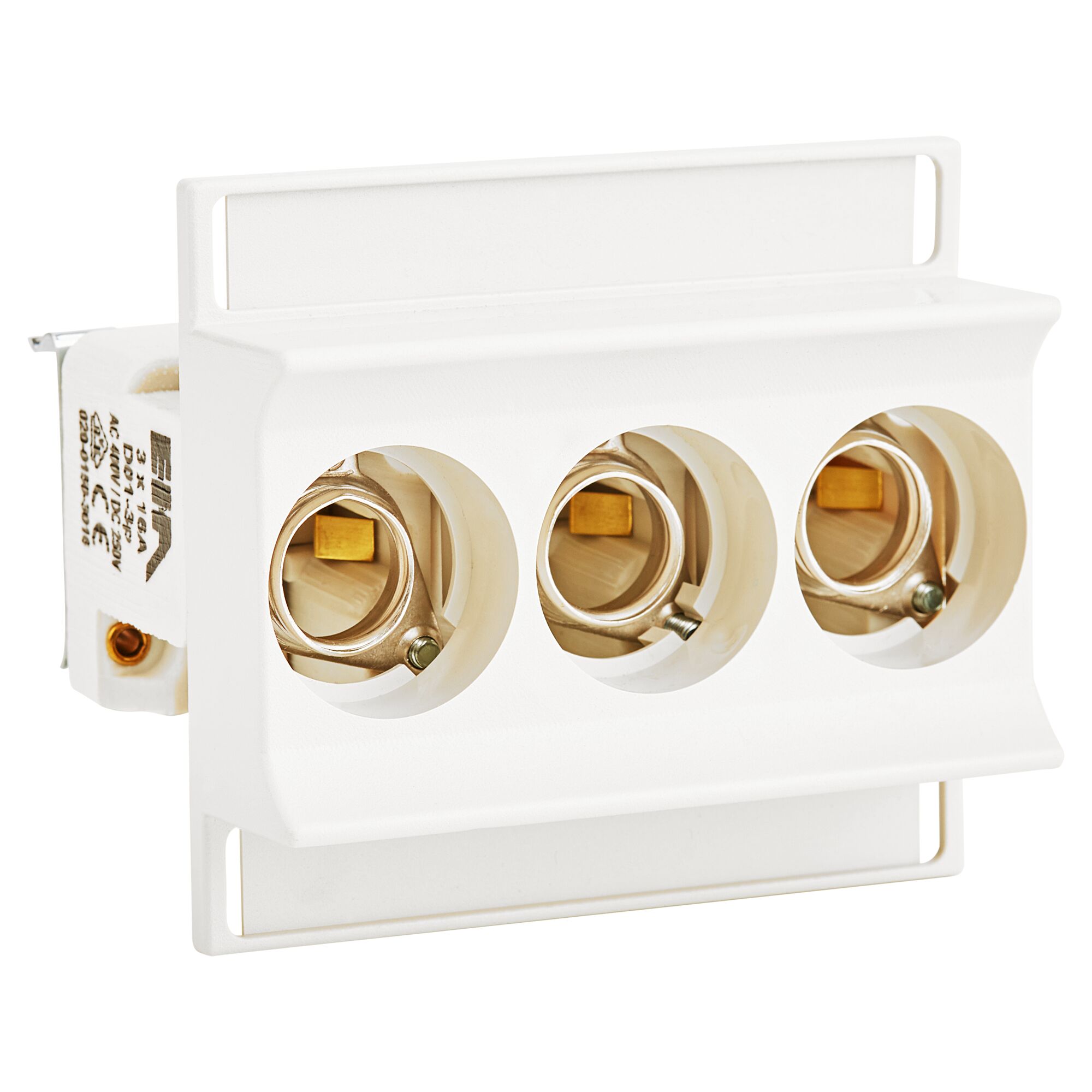 Dreifacher Sicherungssockel E14