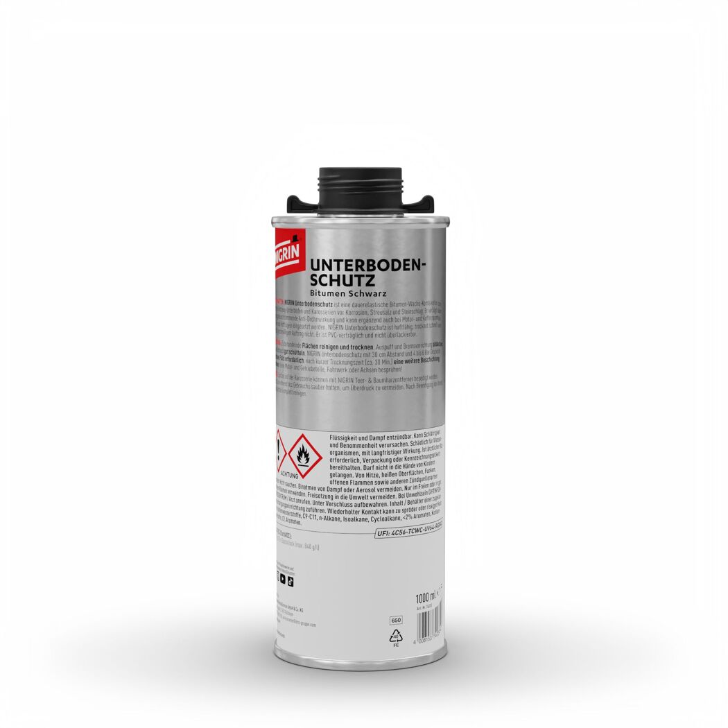 Dose NIGRIN Unterbodenschutz Bitumen Schwarz 1000 ml.