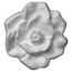 Verkleinertes Bild von Decosa 3D-Walltattoo 'Rose' Ø 13,5 cm, 2 Stück