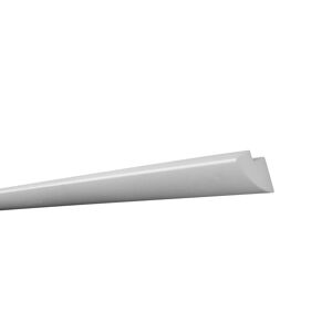 Zierprofil für LED-Stripes 'Karoline' EPS weiß 200 x 6,5 cm