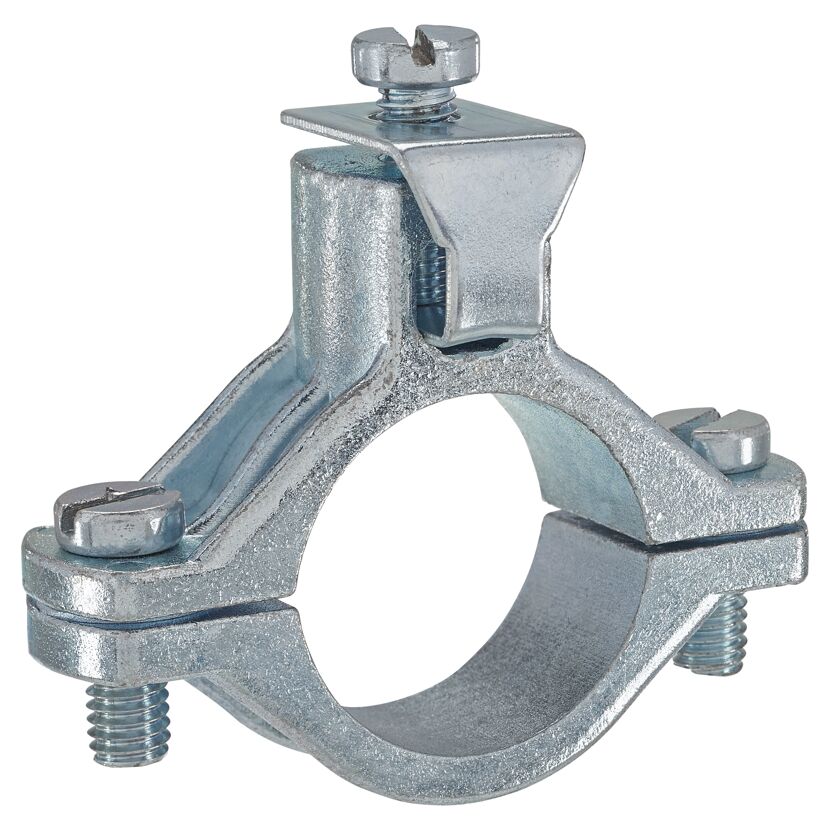 Metallene Erdungsschelle mit Schrauben
