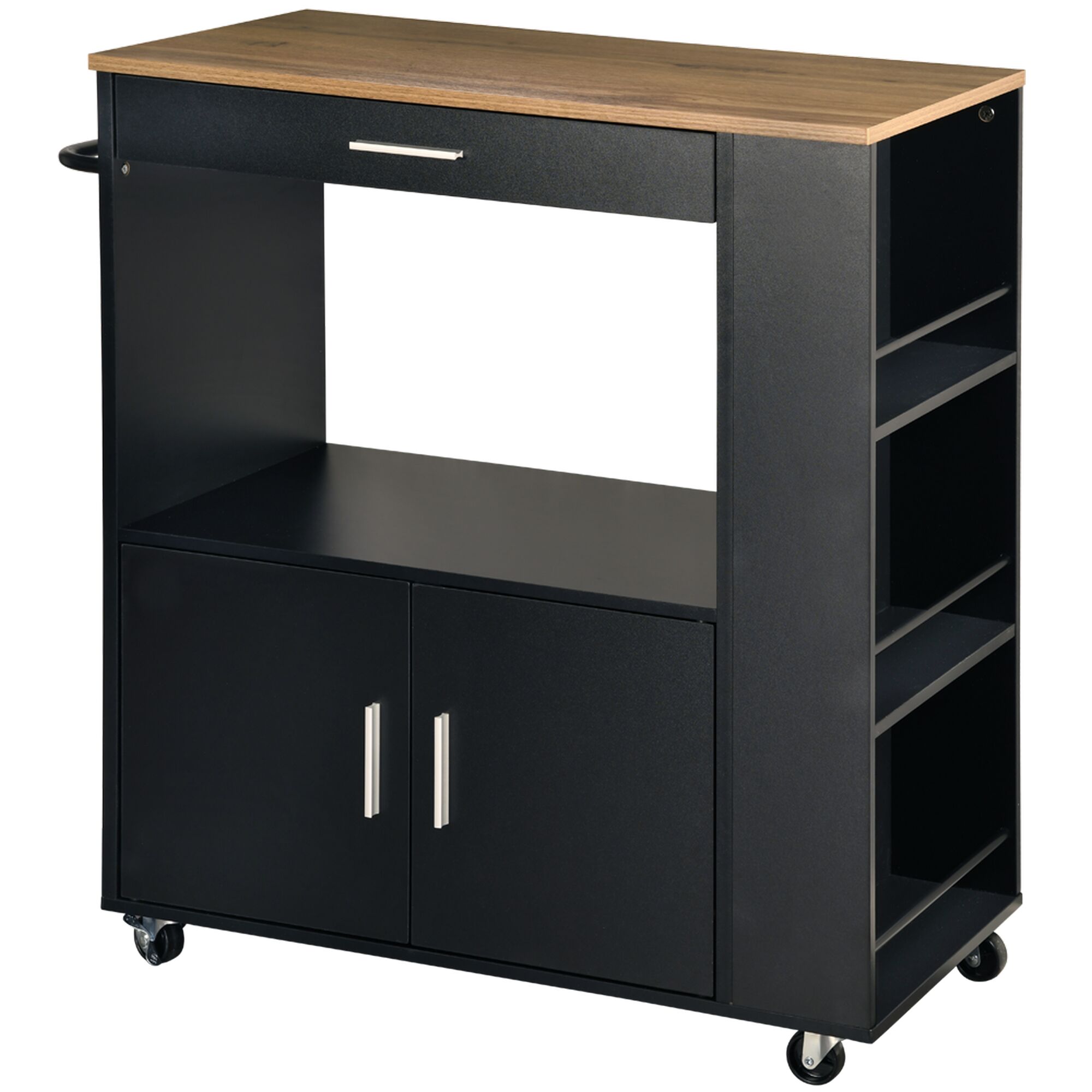 Rollwagen mit Schublade und Schränken