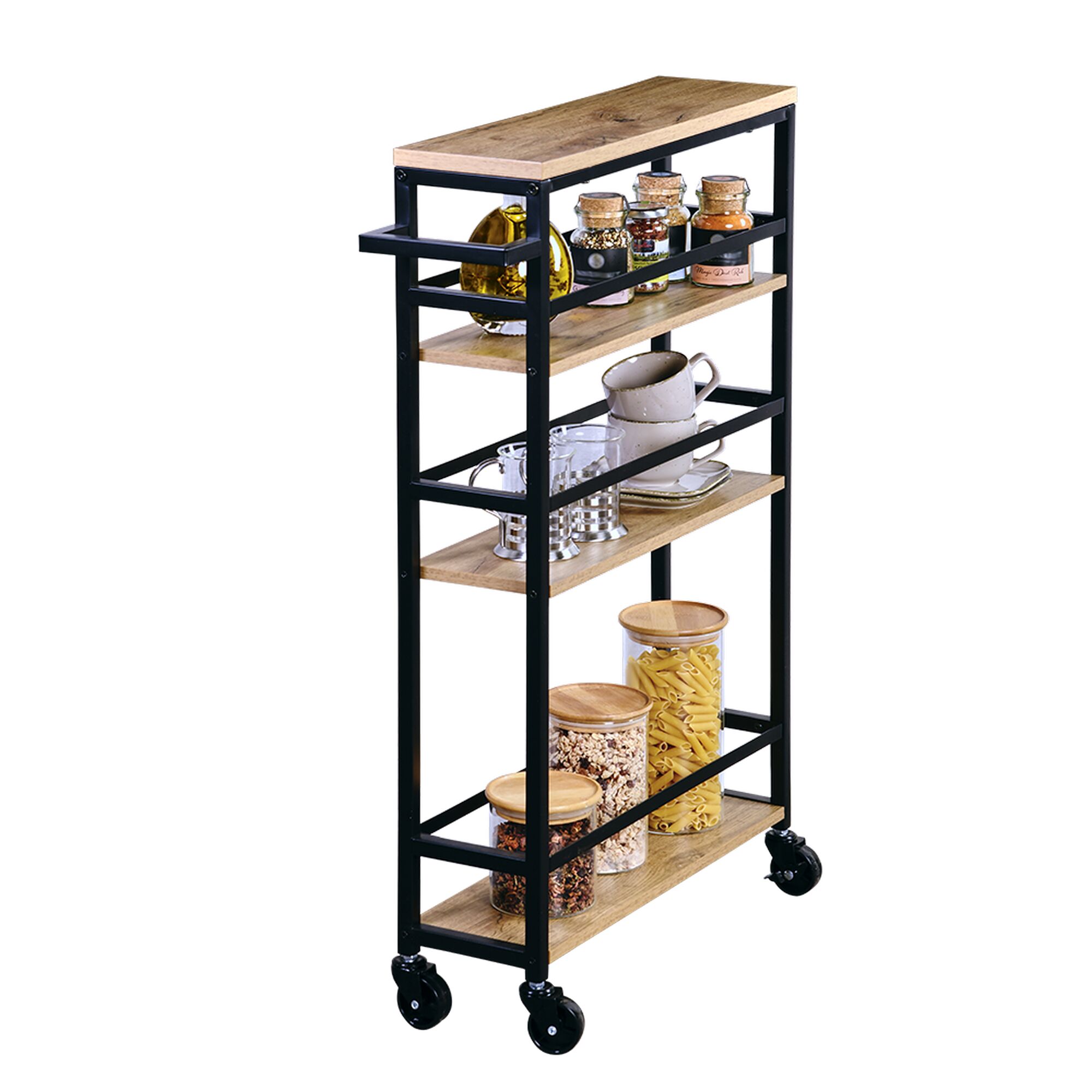 Rollwagen mit vier Ebenen