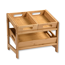 Küchenregal Bambus braun 44 x 16 x 29,5 cm