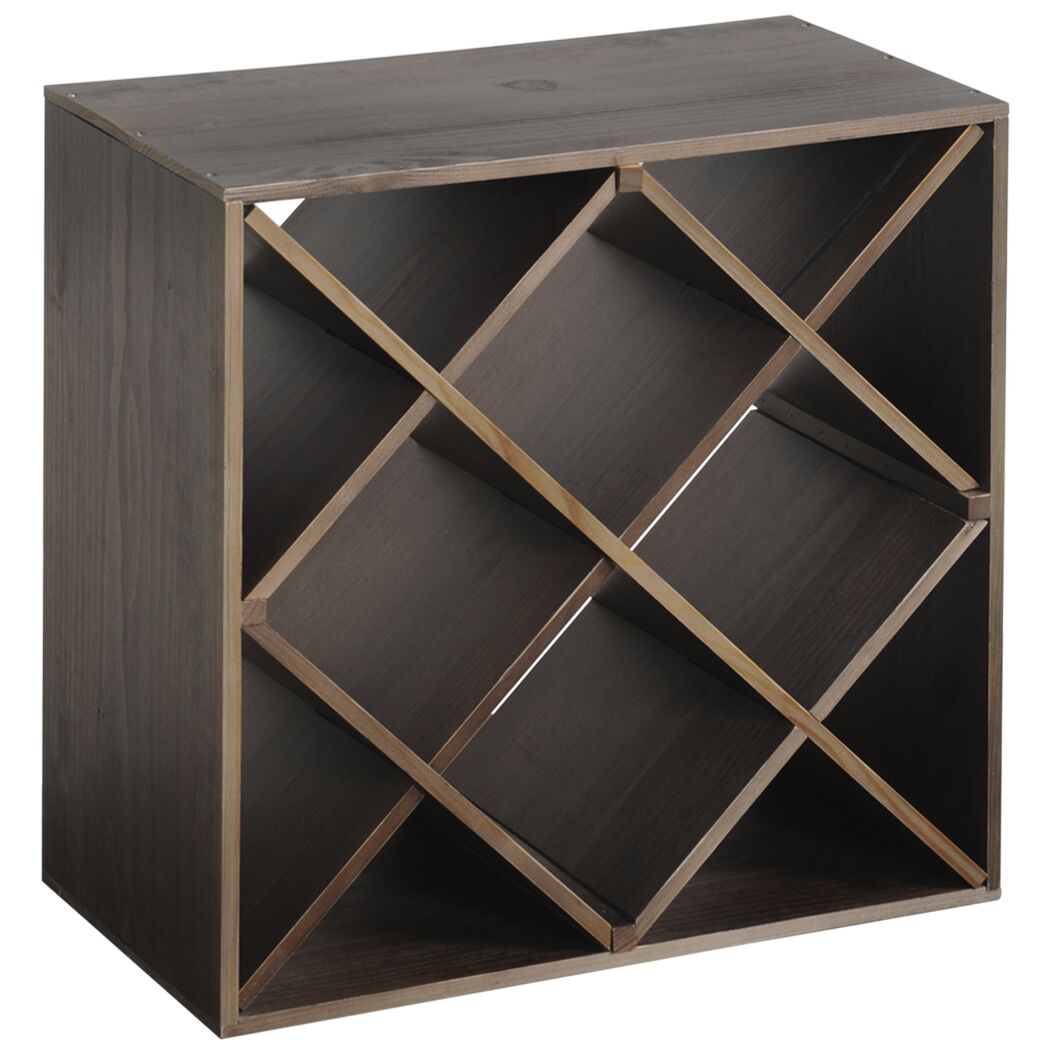 Weinflaschenregal aus Holz