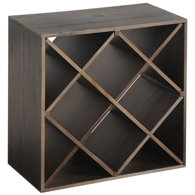 Weinflaschenregal aus Holz