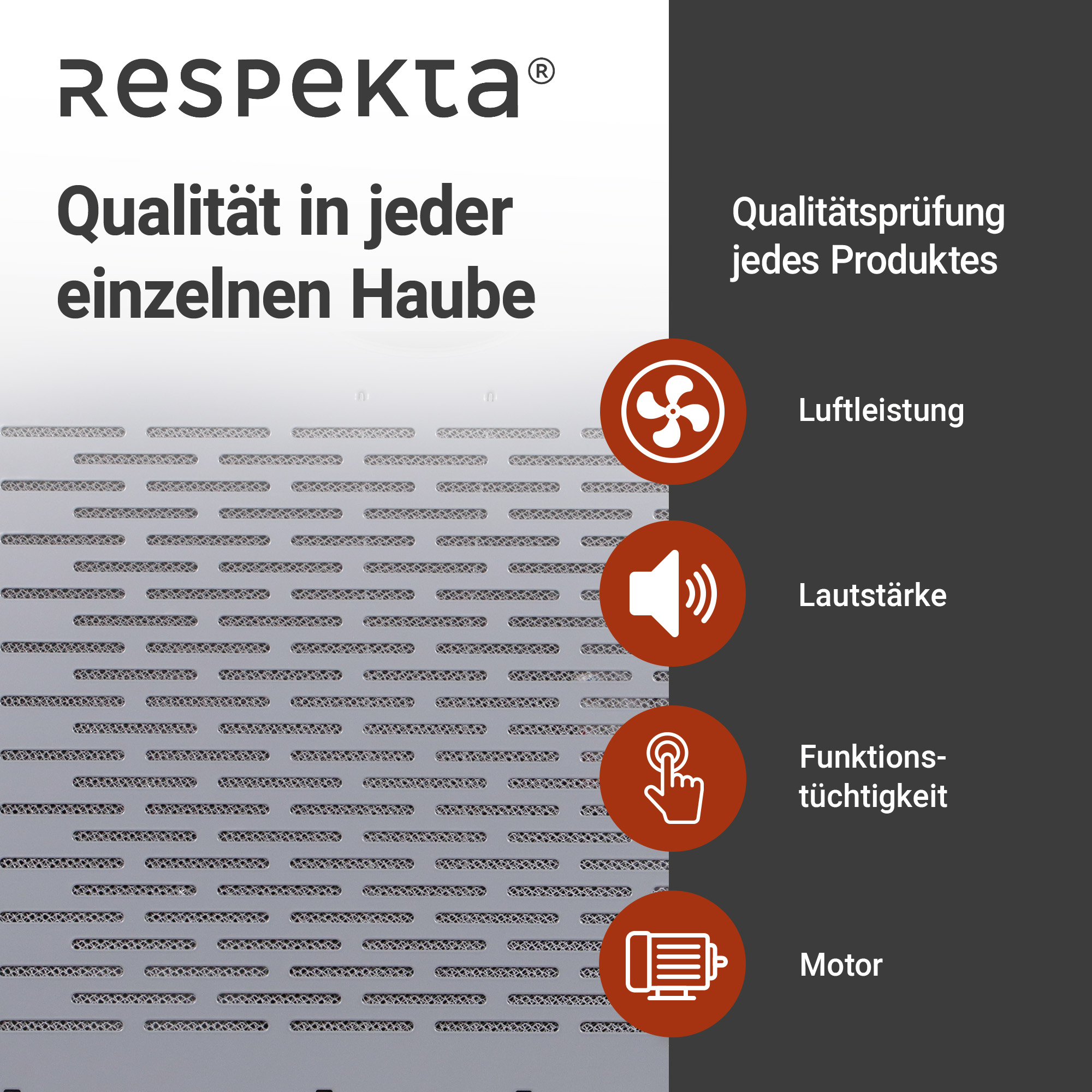 Unterbauhaube 'DH640 IXL' edelstahlfarben