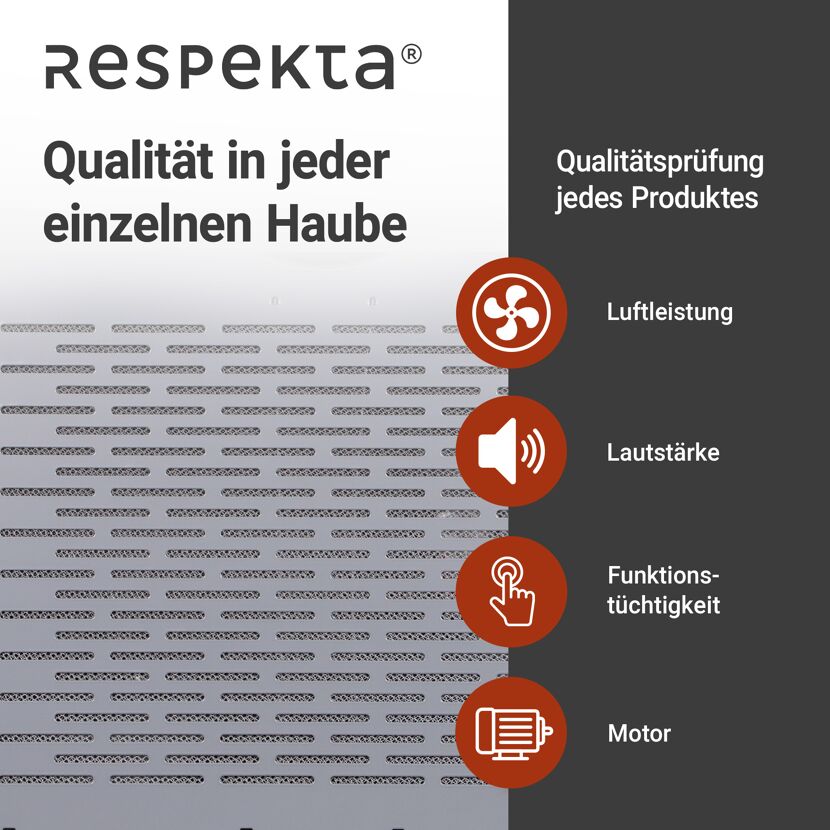 Unterbauhaube 'DH640 IXL' edelstahlfarben