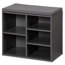 Schuhschrank grau mit Sitzkissen 51,5 x 48 x 29,5 cm