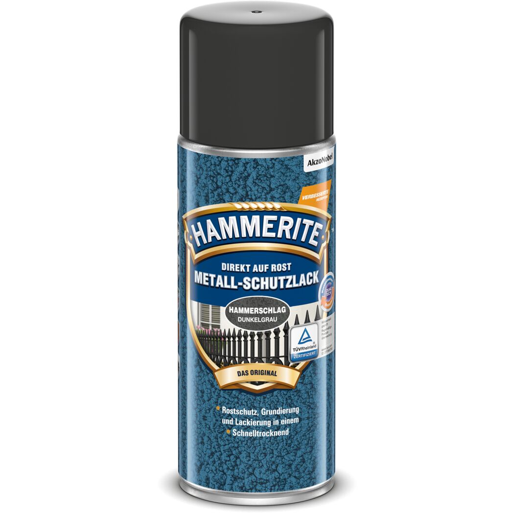 HAMMERITE Metall-Schutzlack dunkelgrau