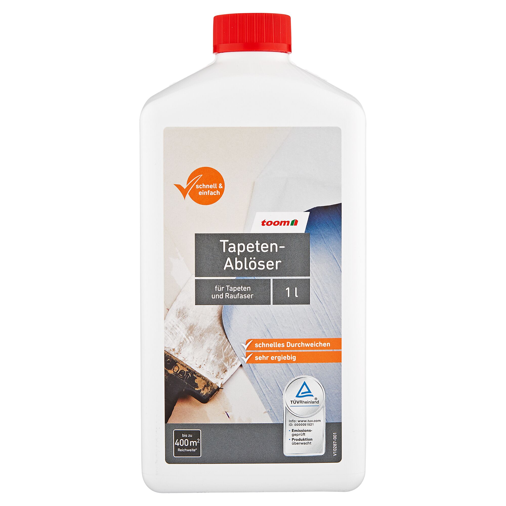 toom Tapeten-Ablöser, 1 L Flasche