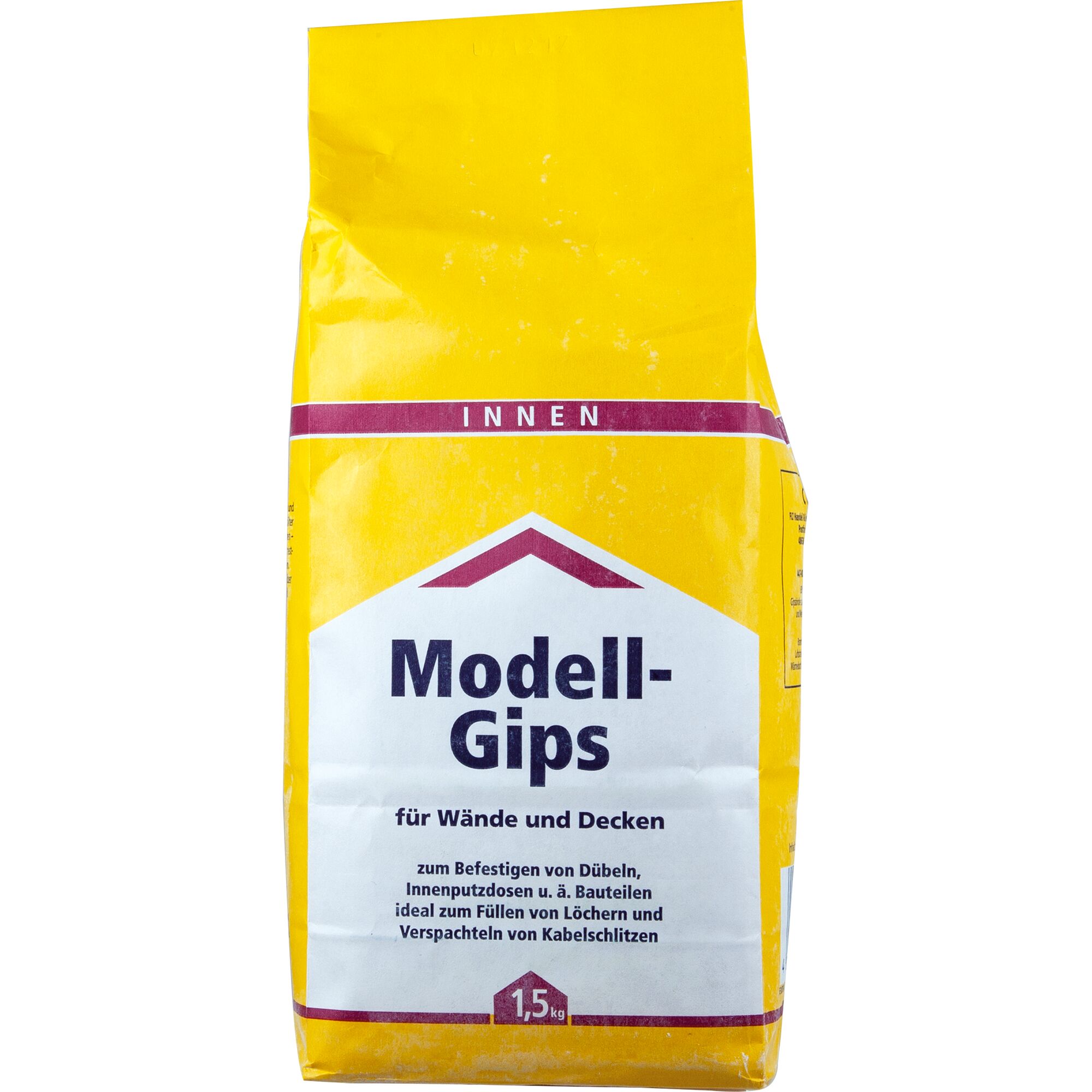 Gelber Sack Modellgips 1,5 kg