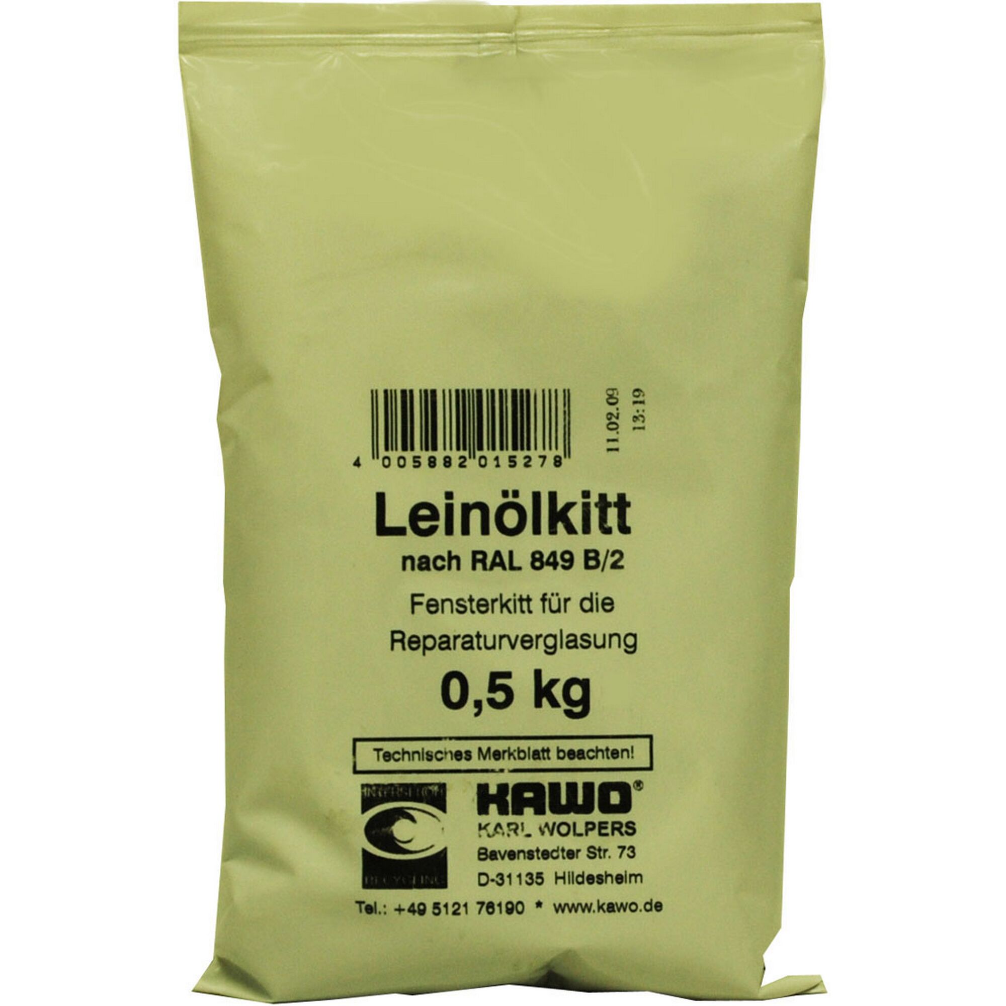 Beutel mit KAWO Fensterkitt