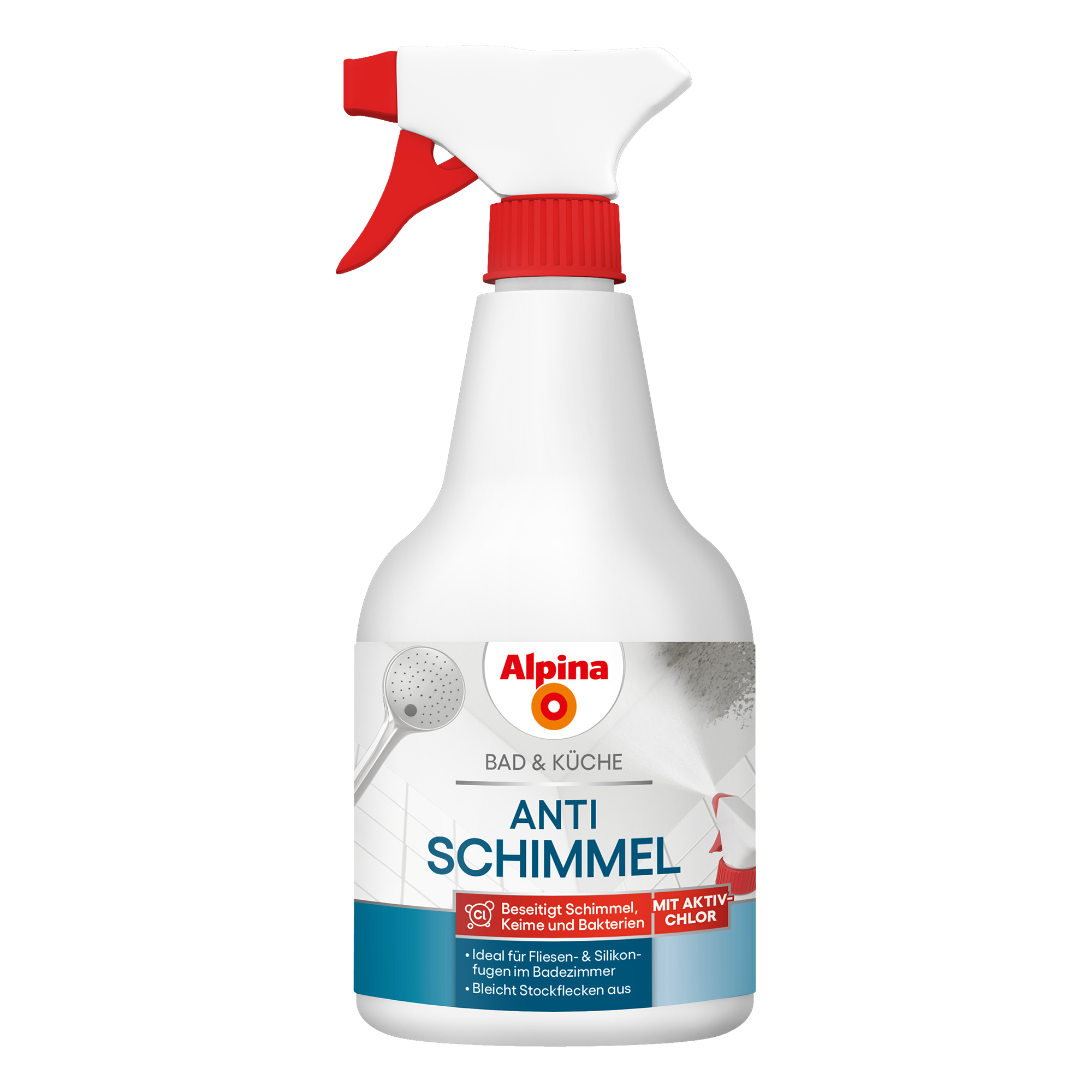 Schimmelentferner 'Bad & Küche' chlorhaltig 500 ml + product picture