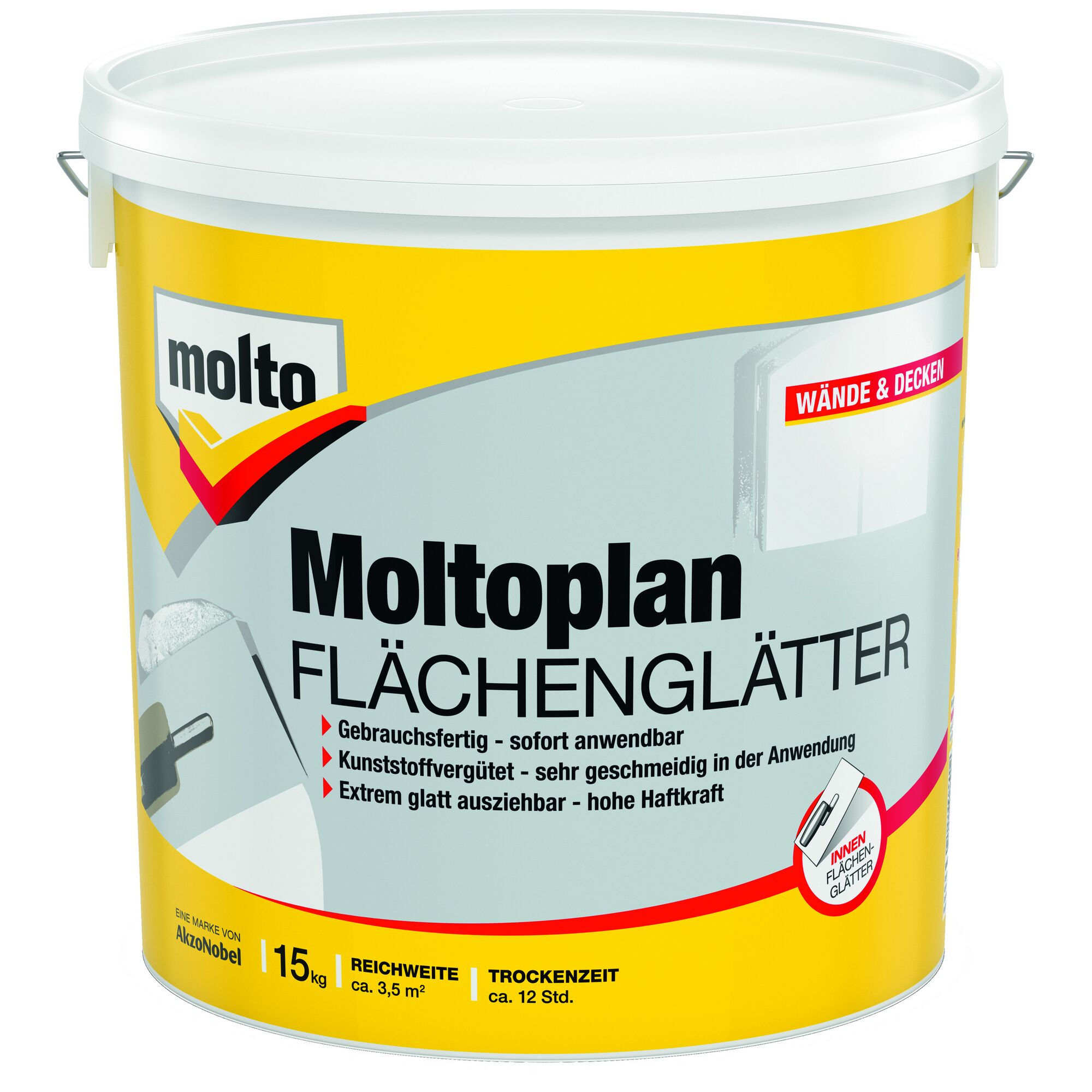 15 kg Eimer Moltofill Flächenglätter
