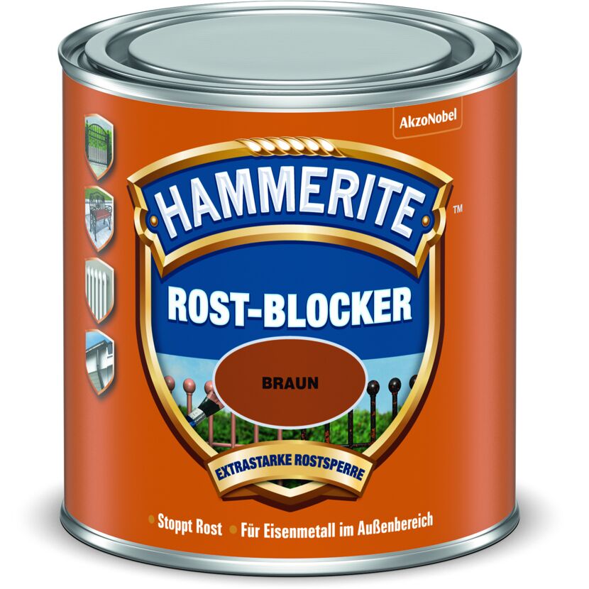 Rostblocker HAMMERITE braun 0,5 l