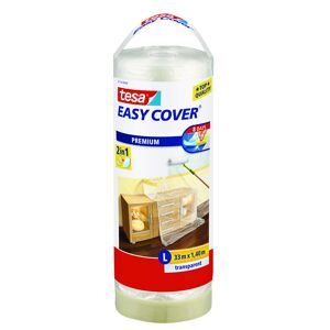 Tesa Abdeckfolie „Easy Cover Premium“ transparent 33 x 1,4 m