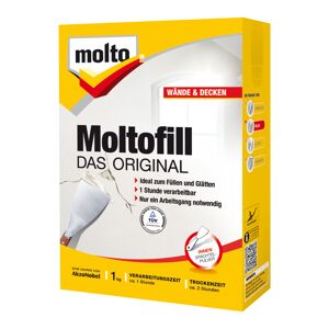 Füll- und Spachtelmasse "Moltofill" weiß 1 kg
