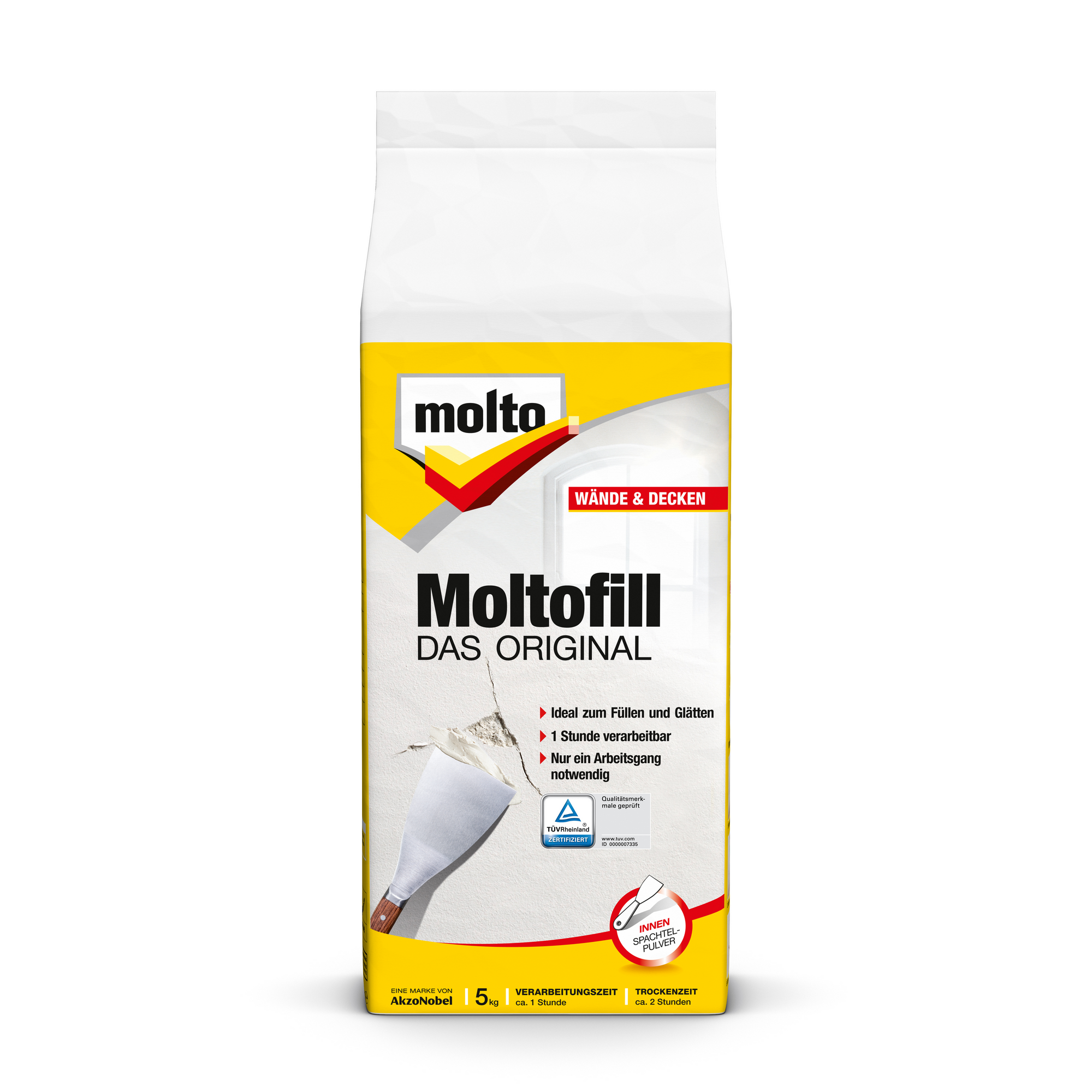 Füll- und Spachtelmasse 'Moltofill - Das Original' 5 kg + product picture