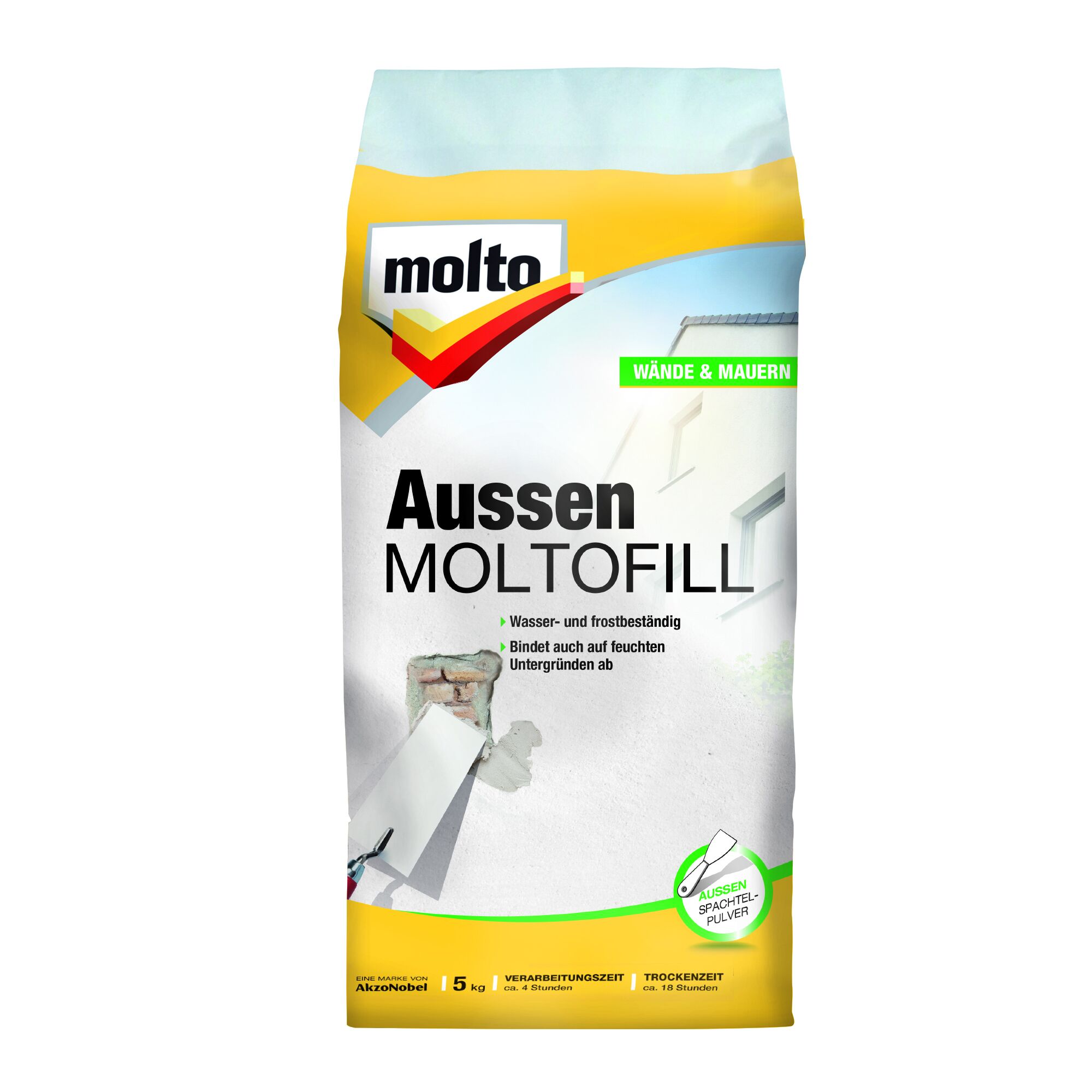Moltofill Außen Spachtelpulver, 5 kg