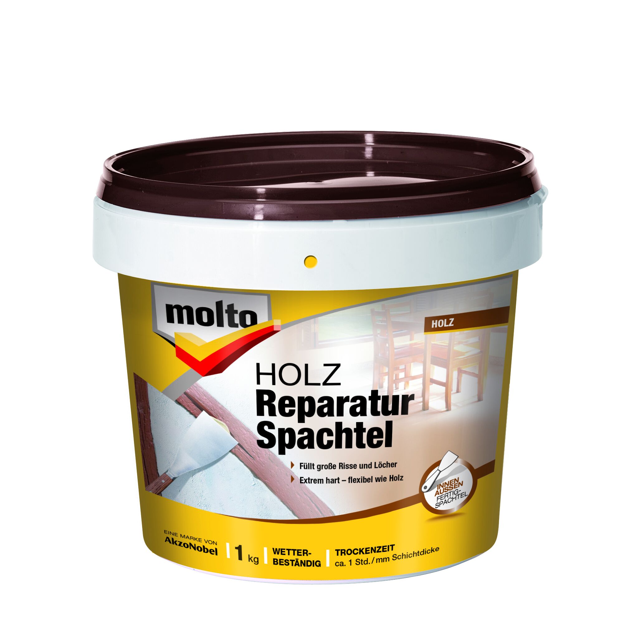 Eimer Molto Holz Reparaturspachtel