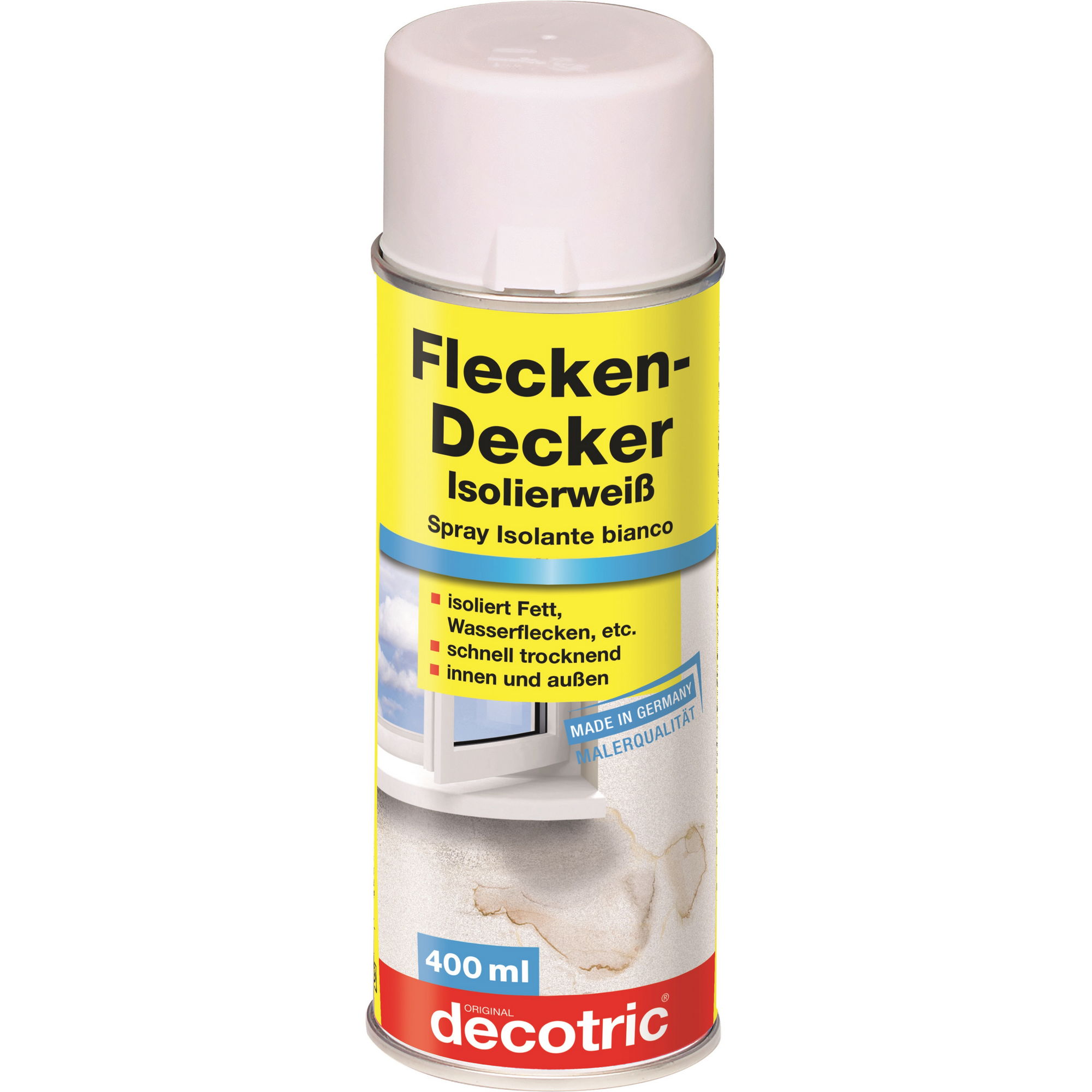 Isolierspray 'Fleckendecker' weiß 400 ml + product picture