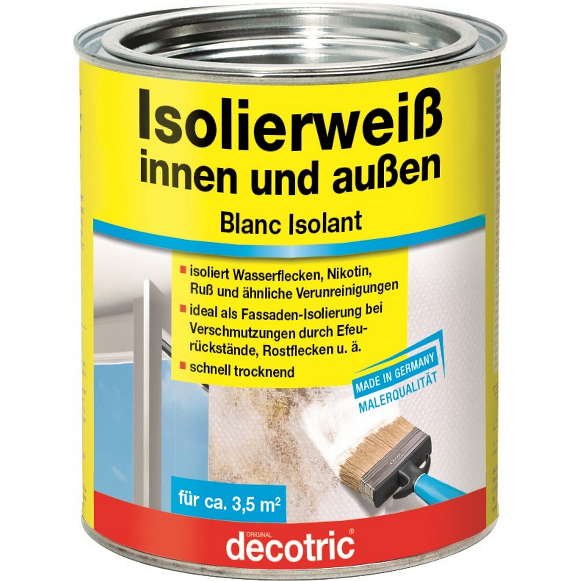 decotric Isolierweiß für innen und außen