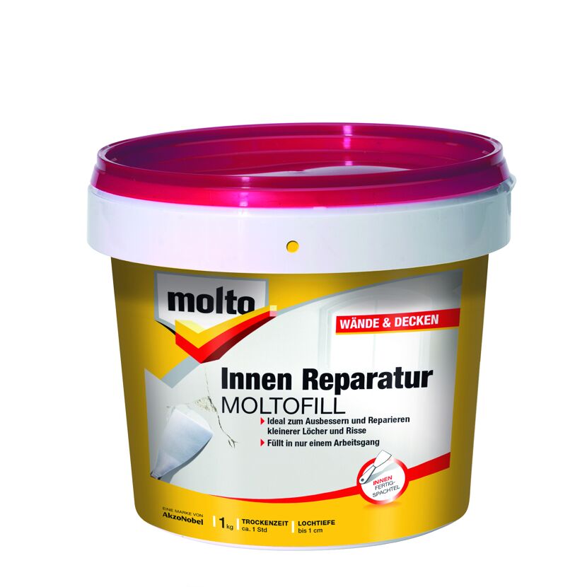 MOLTOFILL Innen Reparatur Spachtelmasse