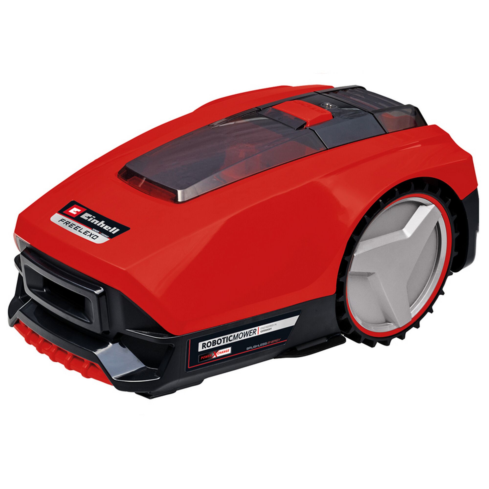 Einhell Mähroboter FREELEXO in rot.