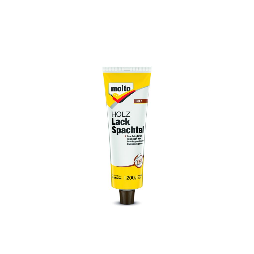 Tube Molto Holz-Lackspachtel weiß 200 g