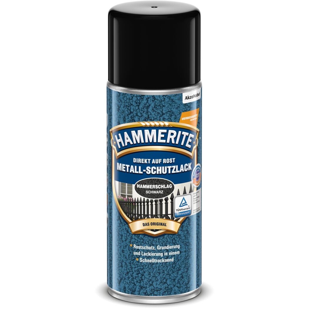 Hammmerite Metall-Schutzlack schwarz