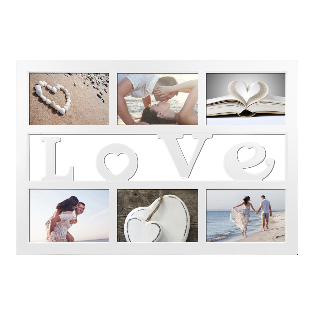 Collagerahmen weiß 48 x 33 cm "Love" + product picture