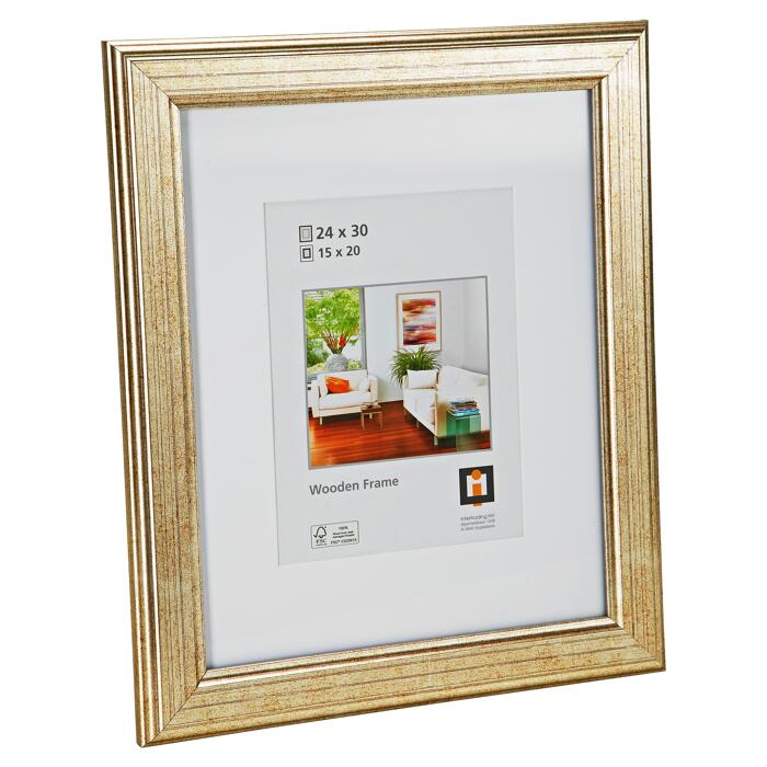 Holzrahmen Norvik 24 X 30 Cm Silbern ǀ Toom Baumarkt