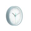 Quarz-Wanduhr grau Ø 25 x 5 cm