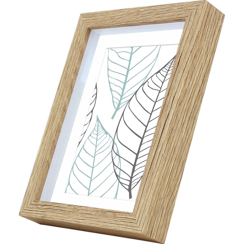 Bilderrahmen 'Iceland' Holz eichefarben 13 x 18 cm